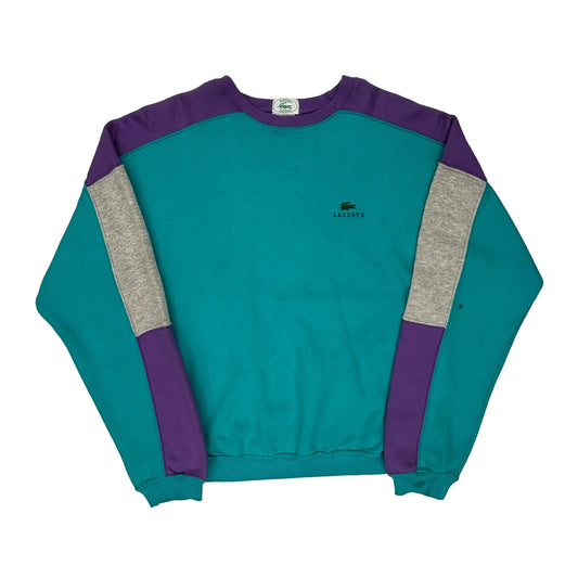 Lacoste Sweatshirt - Medium Green Cotton