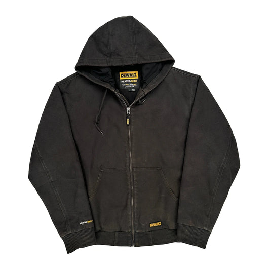 Heatedgear Dewalt Workwear Jacket - Large Black Cotton Blend