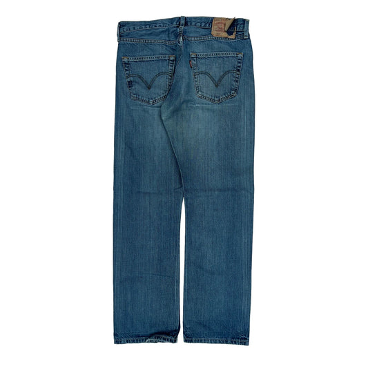 501 Levis Jeans - 32W 31L Blue Denim