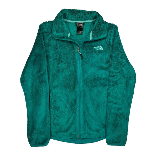 The North Face Fleece Jacket - Small Green Polyester