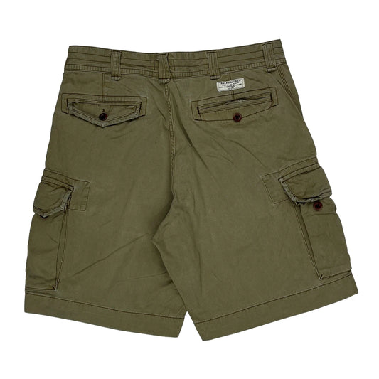 Polo By Ralph Lauren Cargo Shorts - 33W 9L Khaki Cotton