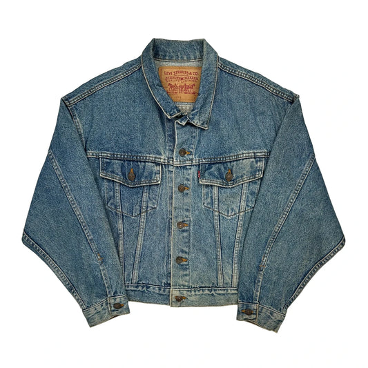 Levis Denim Jacket - Small Blue Denim