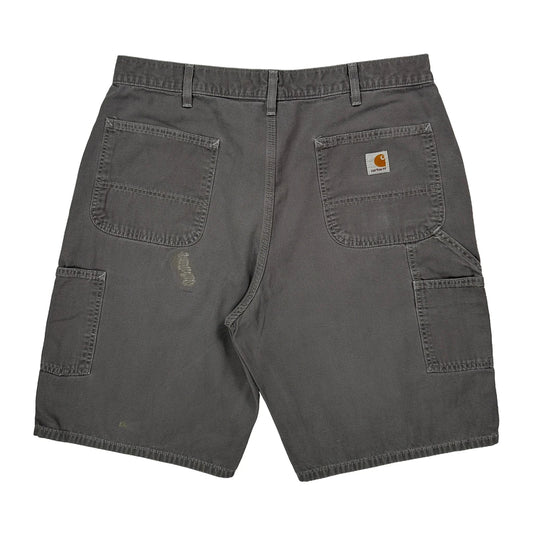 Vintage Carhartt Carpenter Shorts - 38W 11L Grey Cotton