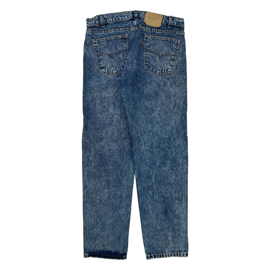 Orange Tab Levis Jeans - 35W 30L Blue Denim