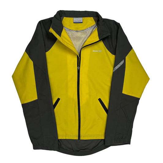 Reebok Windbreaker - Small Yellow Polyester