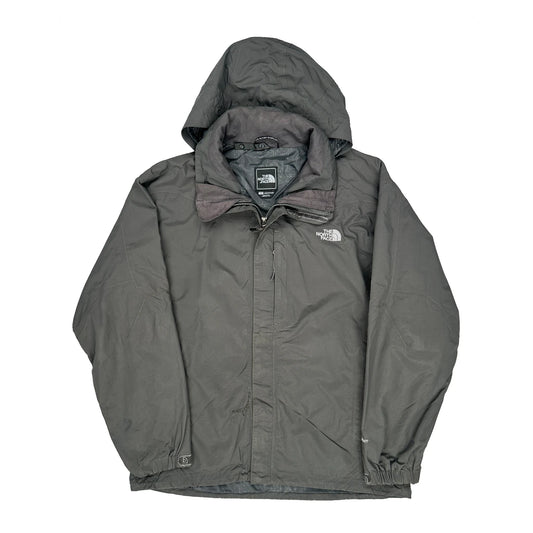 Vintage The North Face Waterproof Jacket - Large Grey Polyester