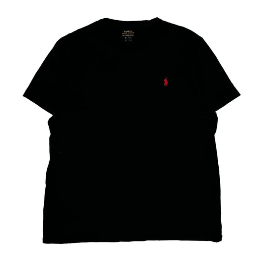 Polo By Ralph Lauren T-Shirt - 2XL Black Cotton