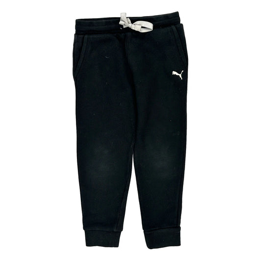 Age 6 Puma Joggers - Small Black Cotton Blend