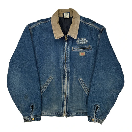 Hadley Brothers Painting Dickies Denim Jacket - XL Blue Cotton
