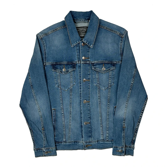 Vintage Levis Denim Jacket - Medium Blue Denim