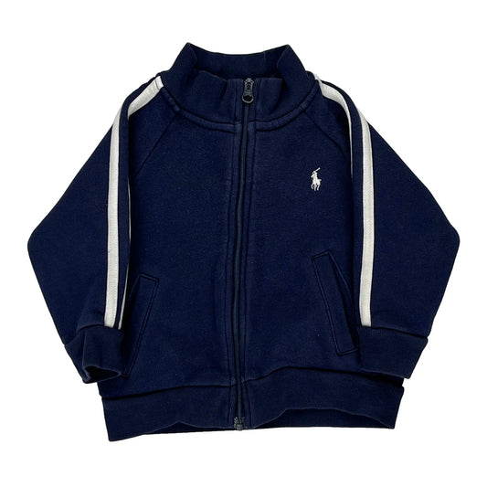 12 Months Polo By Ralph Lauren Zip Up - 3XS Navy Cotton