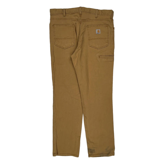 Carhartt Cargo Trousers - 36W 32L Brown Cotton Blend