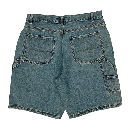 Hs Carpenter Shorts - 35W 10L Blue Cotton