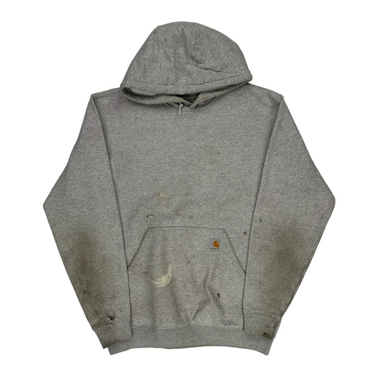 Carhartt Hoodie - Medium Grey Cotton Blend