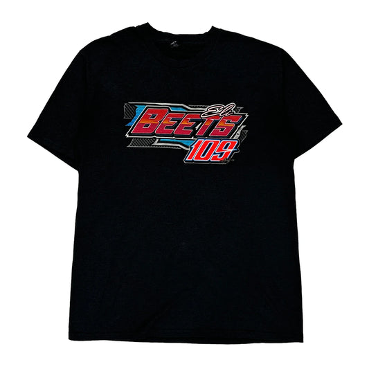 Eli Beets Unbranded Graphic T-Shirt - Large Grey Cotton