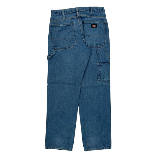 Vintage Dickies Carpenter Jeans - 30W 32L Blue Cotton