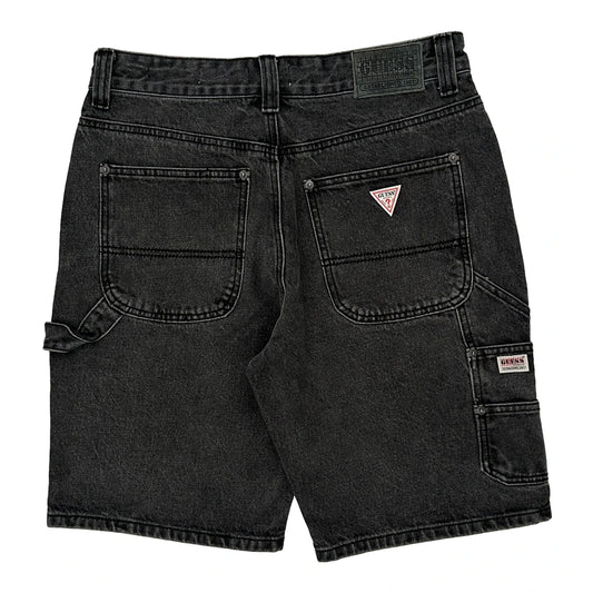 Guess Carpenter Shorts - 31W 10L Black Cotton