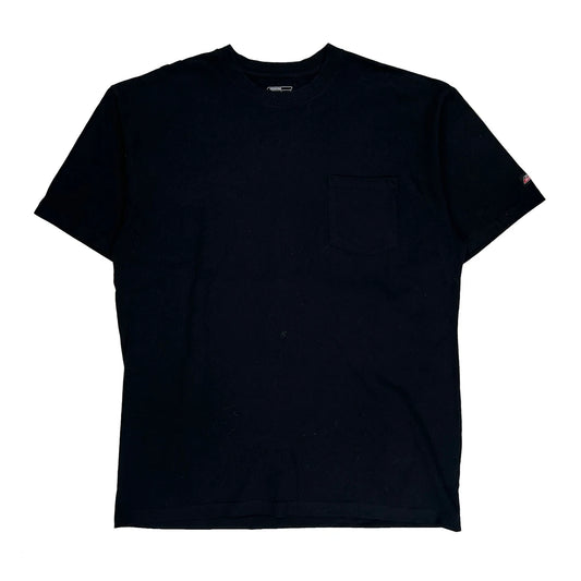 Dickies Tall T-Shirt - XL Black Cotton