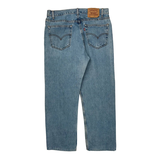 505 Levis Jeans - 36W 31L Light Wash Cotton