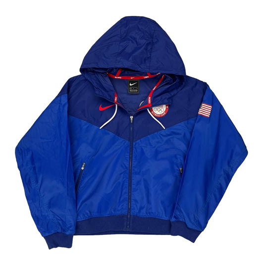 USa Olympics Nike Jacket - Medium Blue Polyester