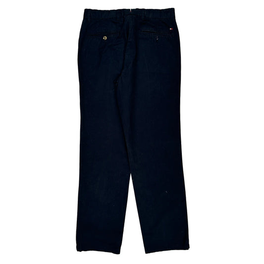 Tommy Hilfiger Chinos - 32W 32L Navy Cotton