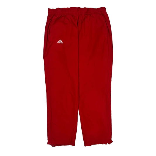 Adidas Tracksuit - Large Red Polyester