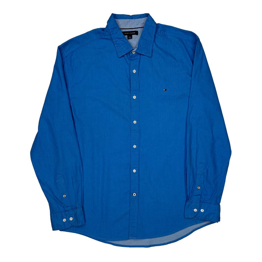 Tommy Hilfiger Shirt - XL Blue Cotton