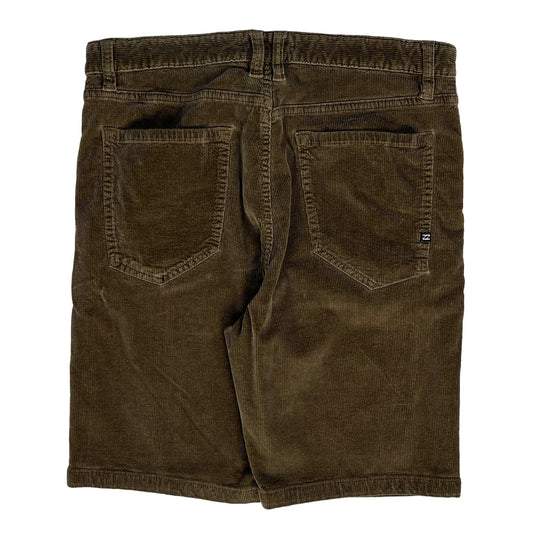 Vintage Billabong Corduroy Shorts - 31W 9L Brown Corduroy