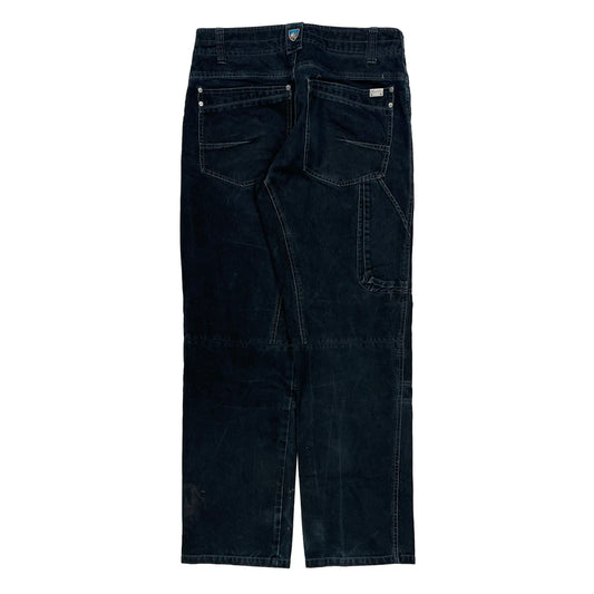 Vintage Kuhl Carpenter Trousers - 32W 32L Black Cotton