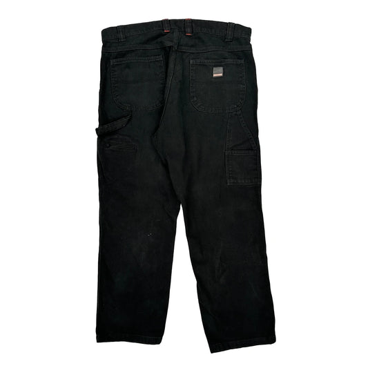 Unbranded Carpenter Trousers - 35W 30L Black Cotton