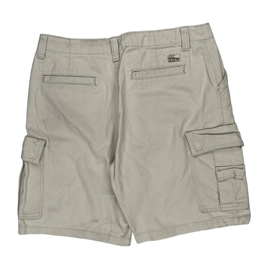 Timberland Cargo Shorts - 34W 8L Beige Cotton