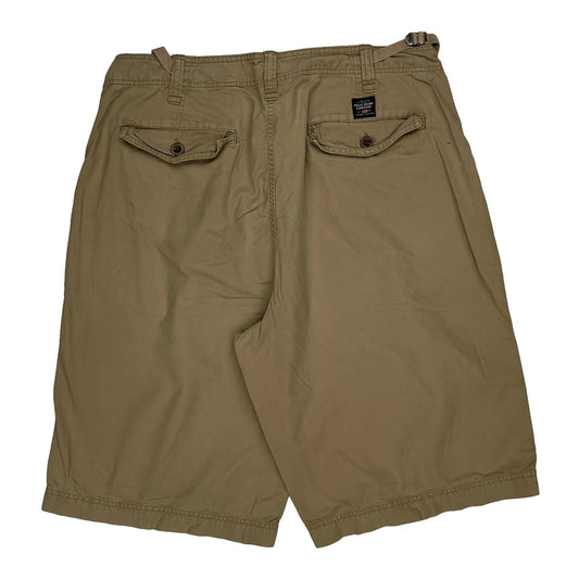 Polo Jeans Ralph Lauren Chino Shorts - 34W 10L Khaki Cotton