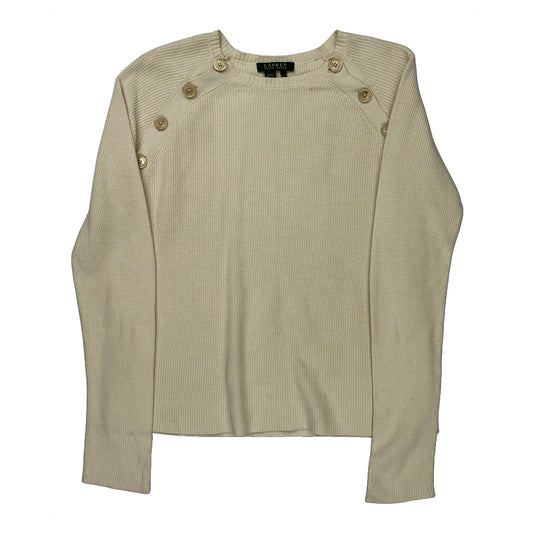 Ralph Lauren Jumper - Large Cream Cotton