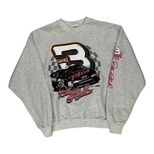 Dale Earnhardt Competitors View Nascar Sweatshirt - XL Grey Cotton