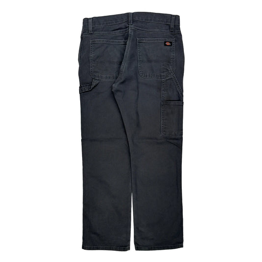 Dickies Carpenter Trousers - 32W 29L Grey Cotton