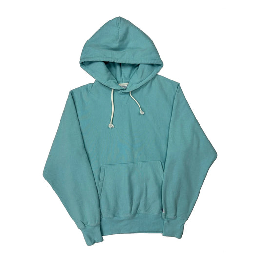Vintage Reverse Weave Champion Hoodie - Medium Blue Cotton
