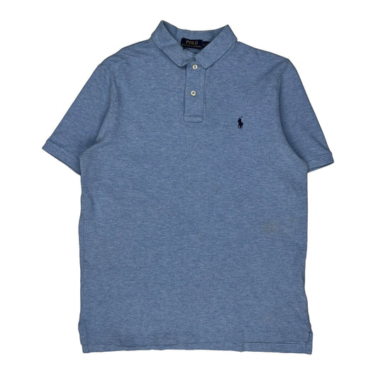 Vintage Polo By Ralph Lauren Polo Shirt - Medium Blue Cotton