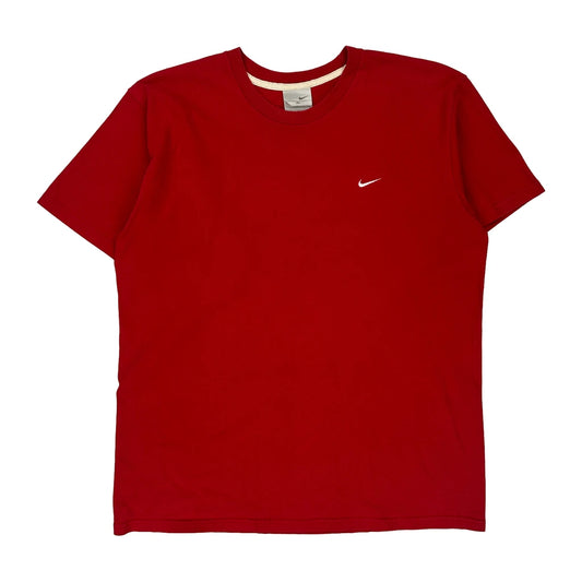Nike T-Shirt - XL Red Cotton