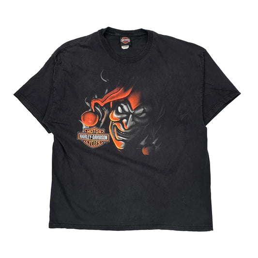 Ted'S Harley-Davidson Of Alton, Il Harley Davidson Graphic T-Shirt - 2XL Black Cotton