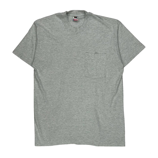 Team Championships 1996 Fruit Of The Loom Single Stitch T-Shirt - Large Grey Cotton