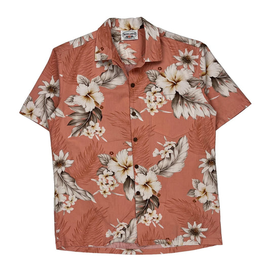 Pacific Legend Hawaiian Shirt - Medium Multicoloured Cotton