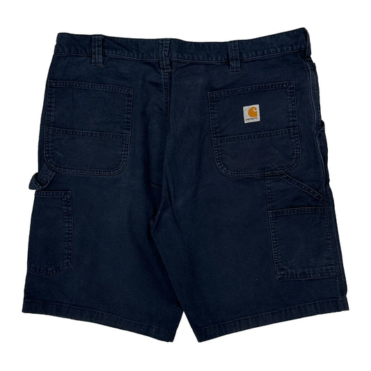 Carhartt Carpenter Shorts - 40W 11L Navy Cotton