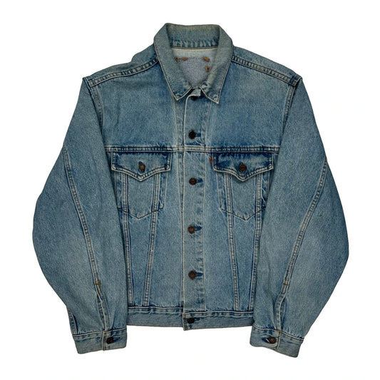 Levis Denim Jacket - Large Light Wash Denim