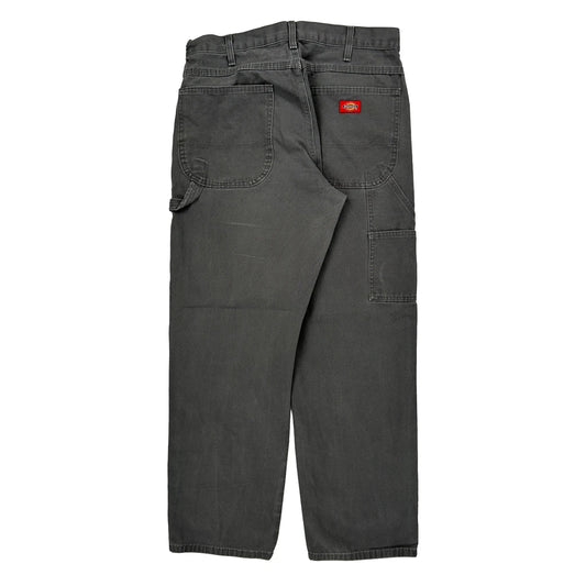 Vintage Dickies Carpenter Trousers - 31W 30L Grey Cotton