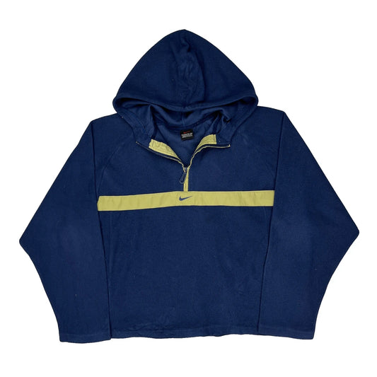 Nike Hoodie - XL Blue Cotton
