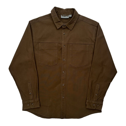 Rugged Elements Work Shirt - XL Brown Cotton