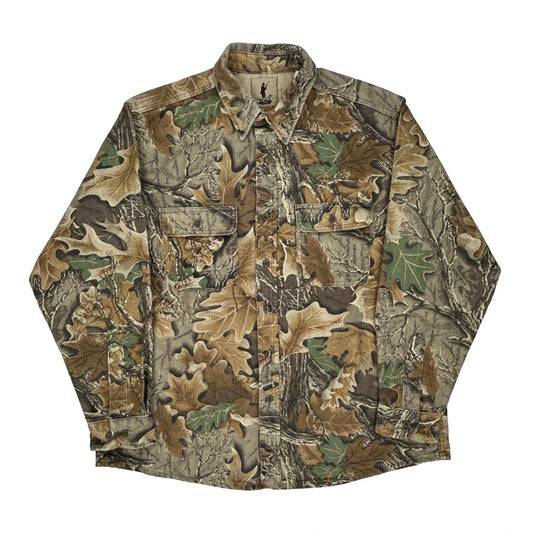 Unbranded Camo Flannel Shirt - XL Camo Cotton