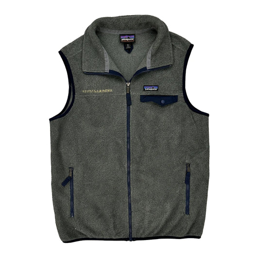 Synchilla Patagonia Fleece Gilet - Medium Grey Polyester