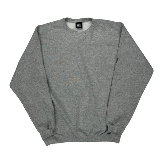 Vintage Starter Sweatshirt - XL Grey Cotton