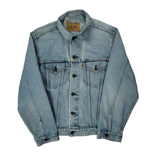 Vintage Levis Denim Jacket - Small Light Wash Denim